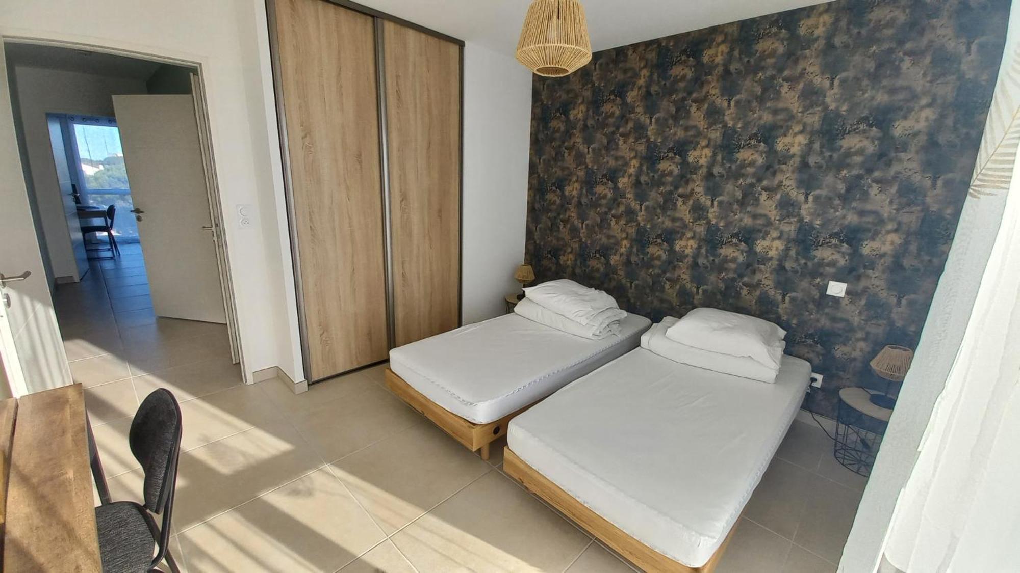 Voiles Blanches Grand T3 Appartement Leucate